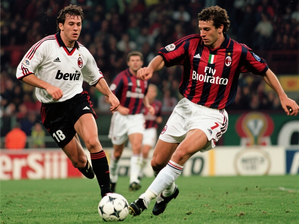 重温95-96意杯:米兰点球惜败博洛尼亚的经典对决 1995-96赛季是意甲黄金时代的典型代